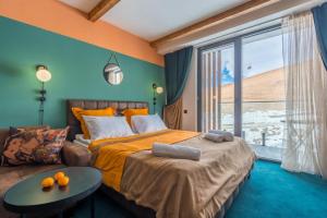Two United Studio Apartments in New Gudauri Atrium Flat #235-236 perfect for 6 guests