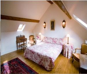 B&B / Chambres d'hotes Chateau de Sarceaux : Chambre Double Rose