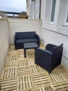 Appartements Studio avec terrasse en residence calme a Dijon. : photos des chambres