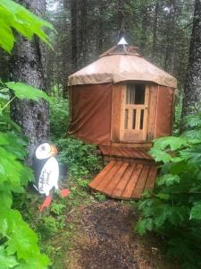 Queen Yurt at Yurt Village with Shared Bathroom