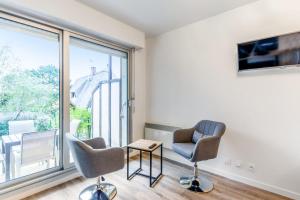 Appartements Modern studio with garden nearby Cabourg beach - Welkeys : photos des chambres