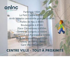 Appartements ONLOC - Agreable Appart Centre Ville - 2 pers - Parking : photos des chambres