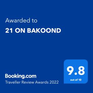 21 ON BAKOOND