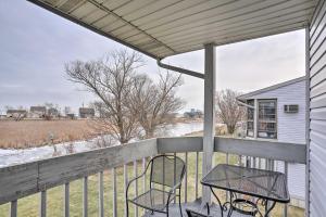 Condo with Balcony, Dock and Access to Lake Erie