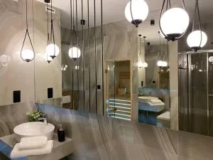 Family & Business Sauna Apartments No 7 Leśny nad Zalewem Cedzyna Unikat - 3 Bedroom with Private Sauna, Bath with Hydromassage, Terrace, Garage, Catering Options - Cisów