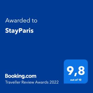 Appart'hotels StayParis : photos des chambres