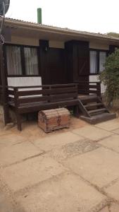 Cabaña 8 personas a pasos de la playa