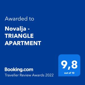 Novalja - TRIANGLE APARTMENT