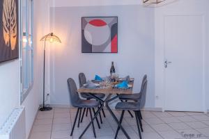 Appartements Le Clos Jaures/Lyon-Eurexpo/Parc OL : photos des chambres