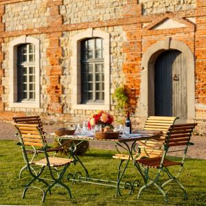 Maisons de vacances Le Domaine de Ravenoville - Pierres d'Histoire : photos des chambres