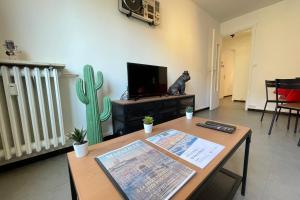 Appartements La Loge - Joli T2 proche Longchamp / Centre-ville et Gare - Wifi Netflix : photos des chambres