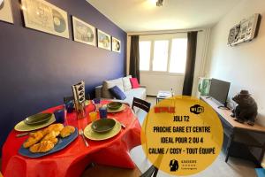 Appartements La Loge - Joli T2 proche Longchamp / Centre-ville et Gare - Wifi Netflix : photos des chambres