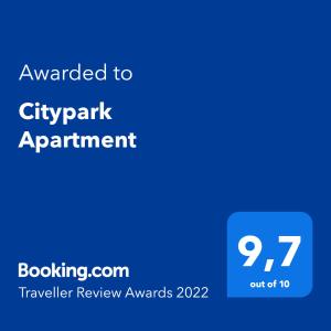 Citypark Apartment