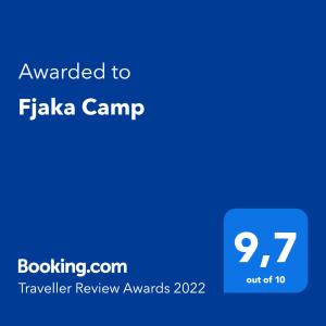 Fjaka Camp