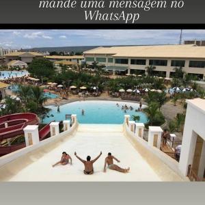 Lacqua DiRoma - Parque aquático privativo, 5 pessoas, cozinha completa GA