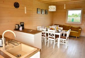 Piasek i Woda Drewniane Domki w Grzybowie