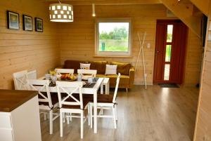 Piasek i Woda Drewniane Domki w Grzybowie