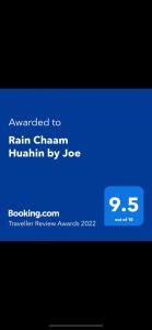 Rain Chaam Huahin by Joe