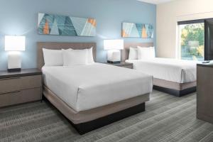 Queen Room with Two Queen Beds and Roll-In Shower - Disability Access room in Hyatt House Charlotte/Rea Farms