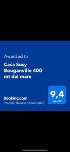 Casa Susy Bouganville 400 mt dal mare