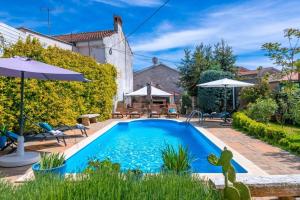 Villa Kažun with private pool and two gardens