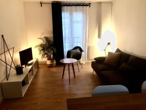 Appartements Le Spot, appartement spacieux a 30m de la mer 45m2 : photos des chambres