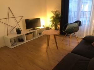 Appartements Le Spot, appartement spacieux a 30m de la mer 45m2 : photos des chambres