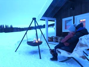 Hytte på Myhre Gård