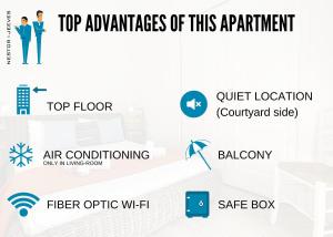 Nestor&Jeeves - HAPPINESS BEACH - Central - Close sea - Top floor