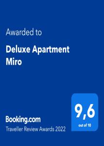 Deluxe Apartment Miro