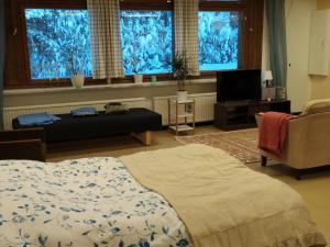 Soppela retreat at the Arctic Circle