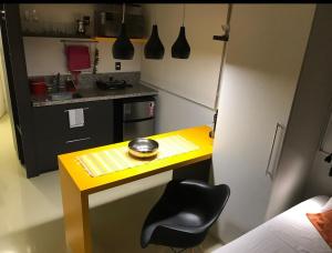 Apto Studio 501 mobiliado com linda vista