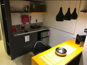 Apto Studio 501 mobiliado com linda vista