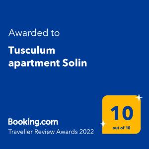 Tusculum apartment Solin