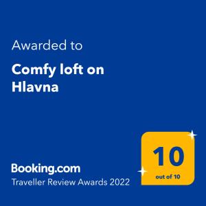 Comfy loft on Hlavna