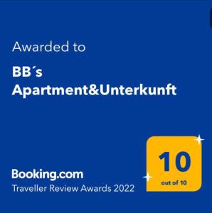 One-Bedroom Apartment room in BB´s Apartment&Unterkunft