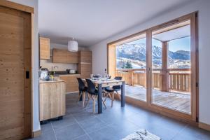 Appartements Sumptuous And Bright Apartment In Chalet Style : photos des chambres