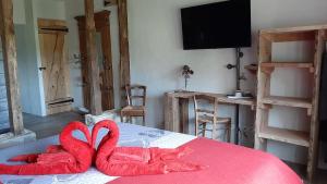 B&B / Chambres d'hotes La BerryCurienne proche du Zoo de Beauval Saint-Aignan avec SDB, WC ET SPA PRIVATIF pour chaque chambre : photos des chambres