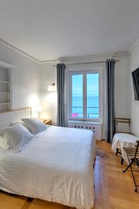 Appart'hotels Gite de la Plage : Chambre Double - Vue sur Mer