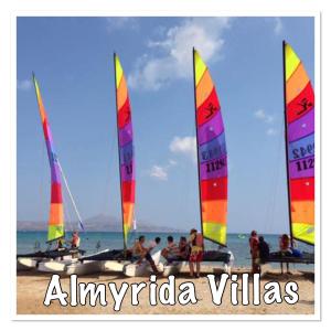 Villa Varvara in Almyrida slechts 350m vanaf het strand - Auto huren niet nodig - Gratis Samariakloof