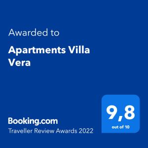 Apartments Villa Vera
