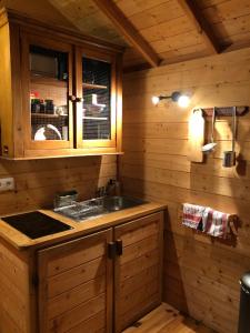 Chalets La Cabane a l'Oree des Bornes : photos des chambres