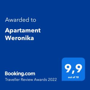 Apartament Weronika