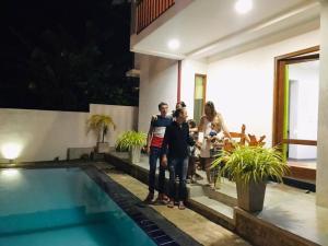 blue water family hikkaduwa