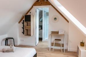 Appartements Confortable T1bis renove, au coeur d'un bourg calme : photos des chambres