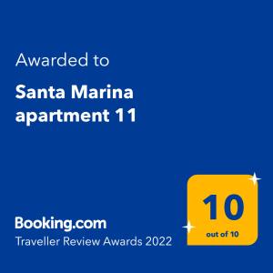 Santa Marina apartment 11