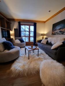 Appartements Arc 1950 Appartement de standing Refuge du Montagnard, vue incroyable sur le Montblanc, skis aux pieds Acces spa et piscine : photos des chambres