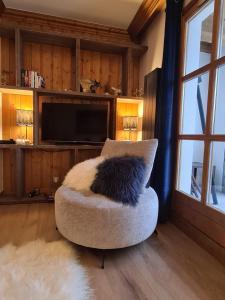 Appartements Arc 1950 Appartement de standing Refuge du Montagnard, vue incroyable sur le Montblanc, skis aux pieds Acces spa et piscine : photos des chambres