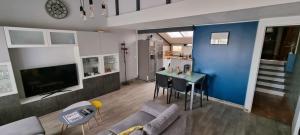 Maisons de vacances Maison 3 pieces 5-7pers Vue sur port, garage, clim : photos des chambres