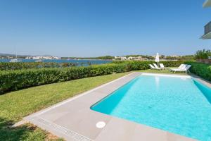 NEW! Villa ESPERANZA, Can Marilla, Front Sea View, Pool, AC, BBQ